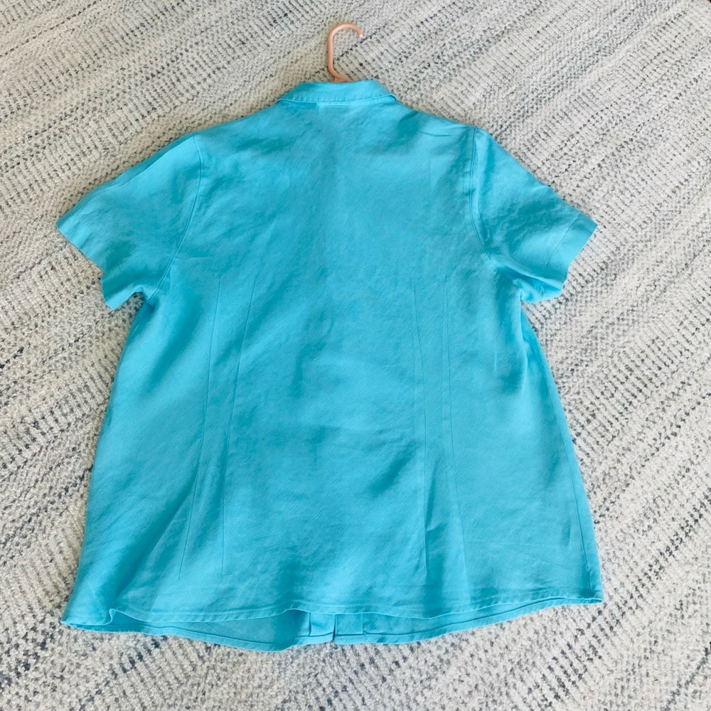 Talbots Fresh Linen Top - Picture 5 of 7